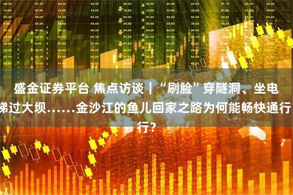 盛金证券平台 焦点访谈｜“刷脸”穿隧洞、坐电梯过大坝……金沙江的鱼儿回家之路为何能畅快通行？