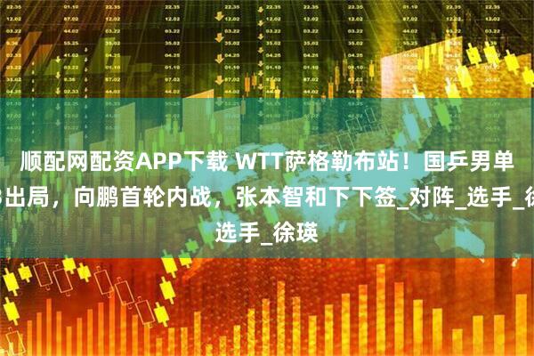 顺配网配资APP下载 WTT萨格勒布站！国乒男单0-3出局，向鹏首轮内战，张本智和下下签_对阵_选手_徐瑛